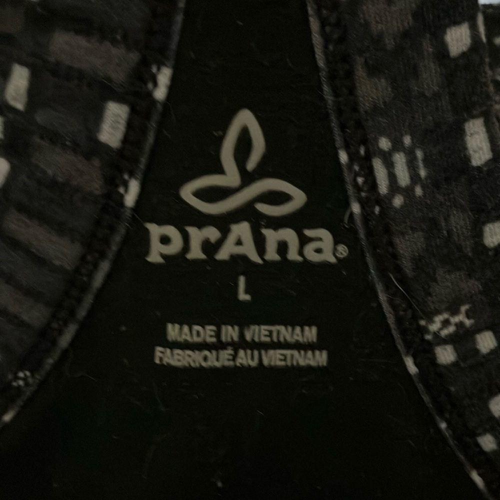 Prana Gray And White Backless Patterned Midi Dress - image 3